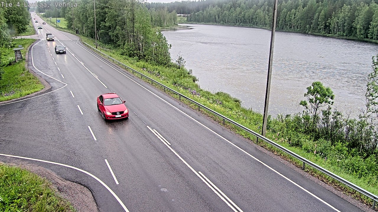 Weather Camera Image Väg 4  Laukaa, Vehniä, Laukaa, Keski-Suomi