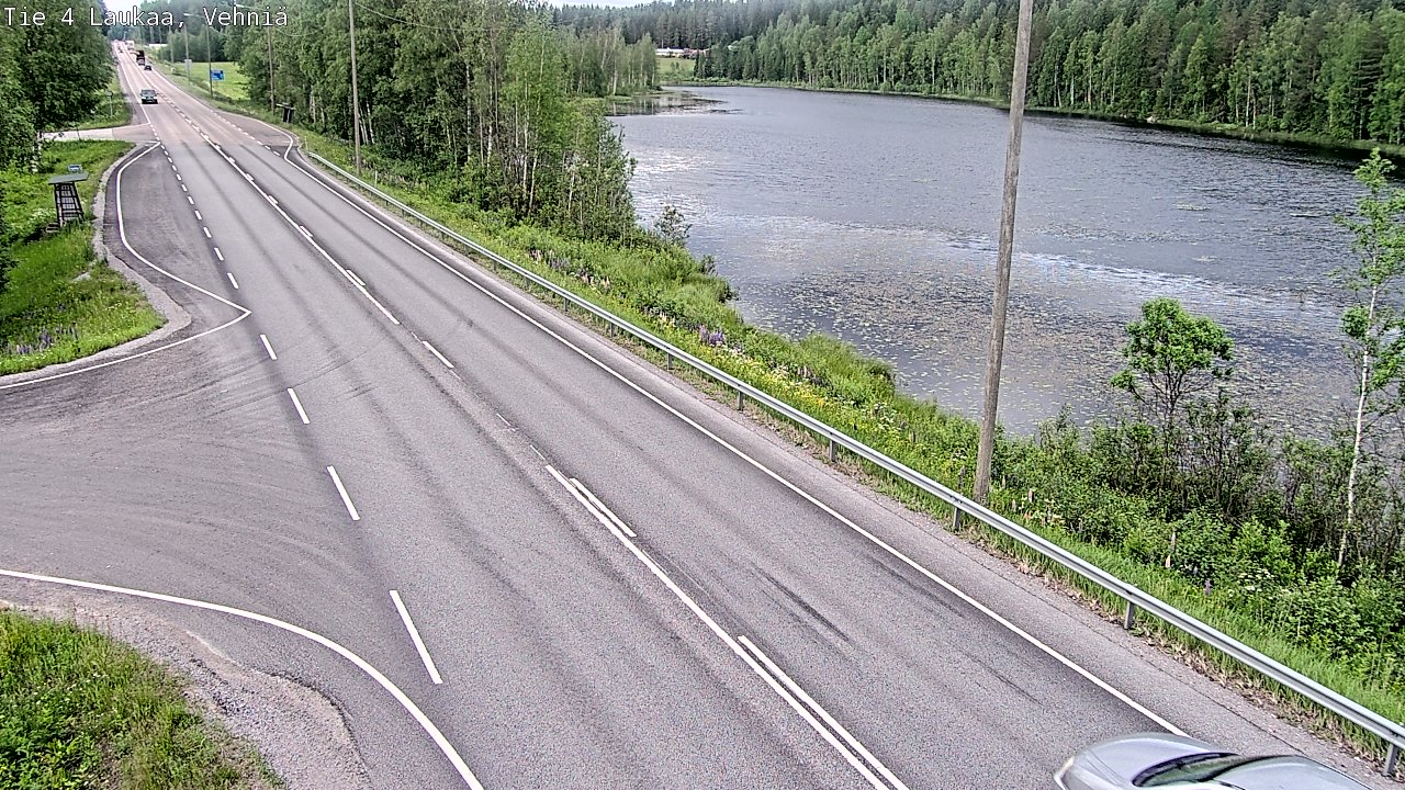 Kelikamerat Kuva Tie 4  Laukaa, Vehniä, Laukaa, Keski-Suomi