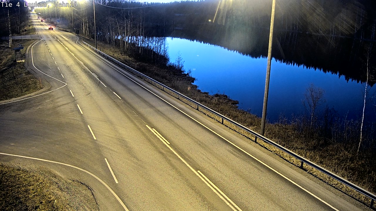 Weather Camera Image Road 4  Laukaa, Vehniä, Laukaa, Keski-Suomi