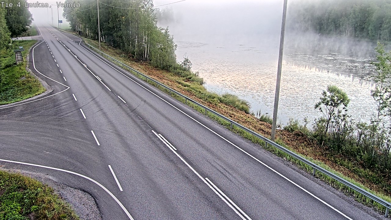 Weather Camera Image Road 4  Laukaa, Vehniä, Laukaa, Keski-Suomi