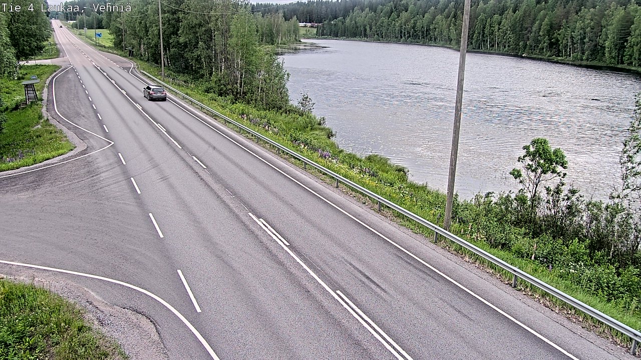 Kelikamerat Kuva Tie 4  Laukaa, Vehniä, Laukaa, Keski-Suomi