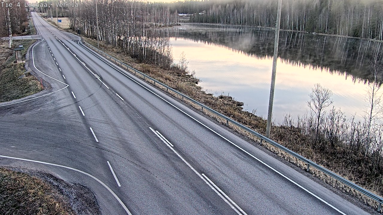 Weather Camera Image Road 4  Laukaa, Vehniä, Laukaa, Keski-Suomi