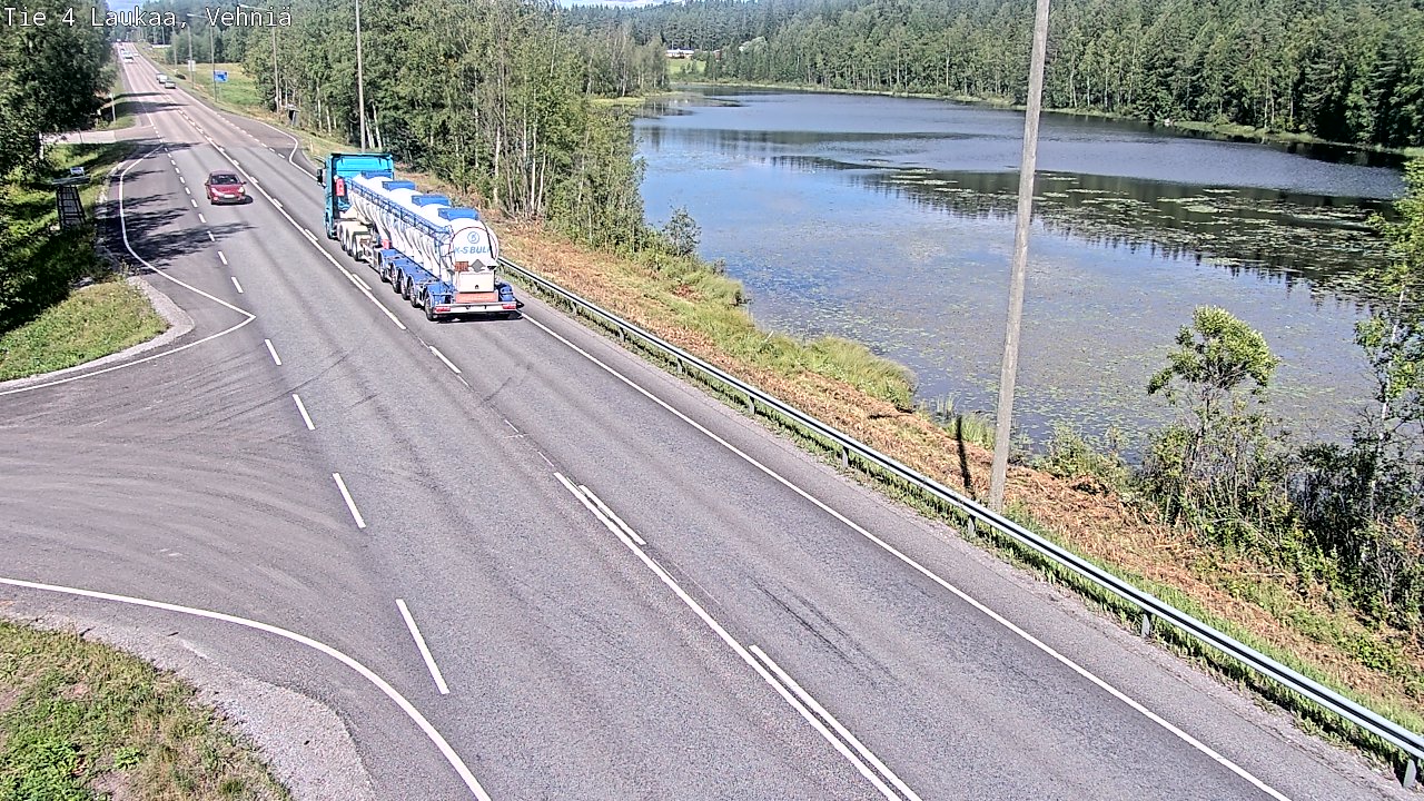 Kelikamerat Kuva Tie 4  Laukaa, Vehniä, Laukaa, Keski-Suomi