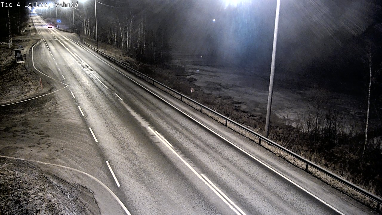 Weather Camera Image Road 4  Laukaa, Vehniä, Laukaa, Keski-Suomi