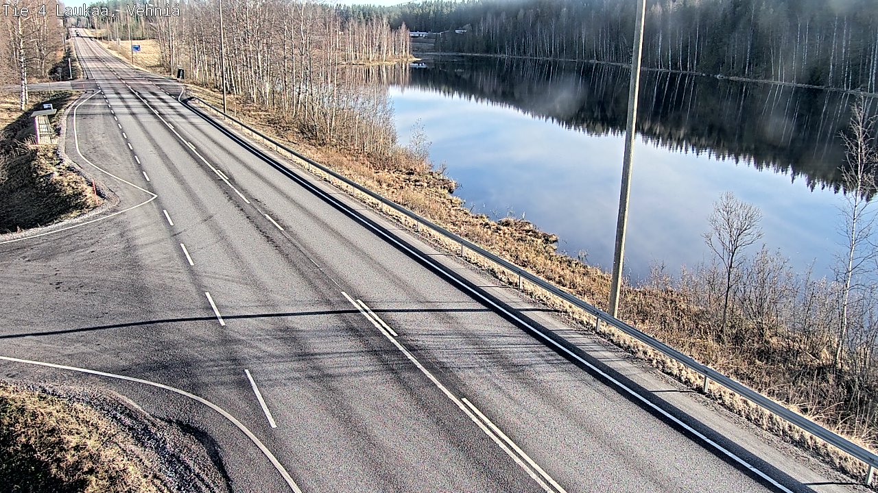 Weather Camera Image Road 4  Laukaa, Vehniä, Laukaa, Keski-Suomi