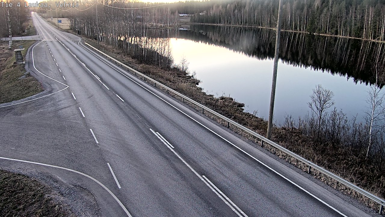 Weather Camera Image Road 4  Laukaa, Vehniä, Laukaa, Keski-Suomi