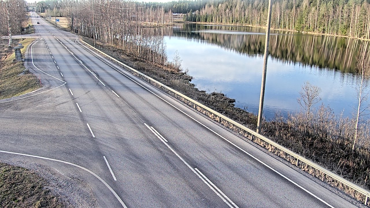 Weather Camera Image Road 4  Laukaa, Vehniä, Laukaa, Keski-Suomi