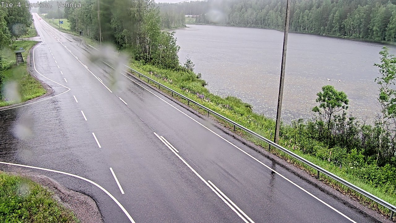 Kelikamerat Kuva Tie 4  Laukaa, Vehniä, Laukaa, Keski-Suomi