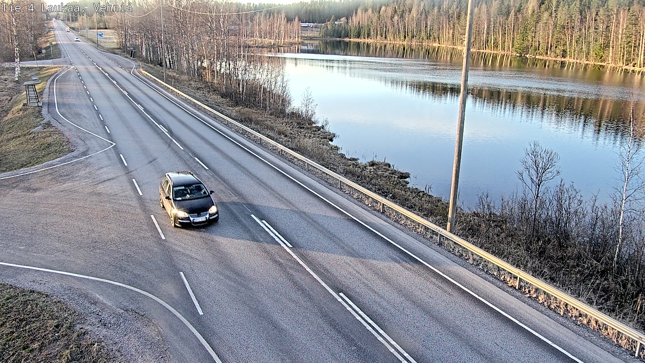 Weather Camera Image Road 4  Laukaa, Vehniä, Laukaa, Keski-Suomi