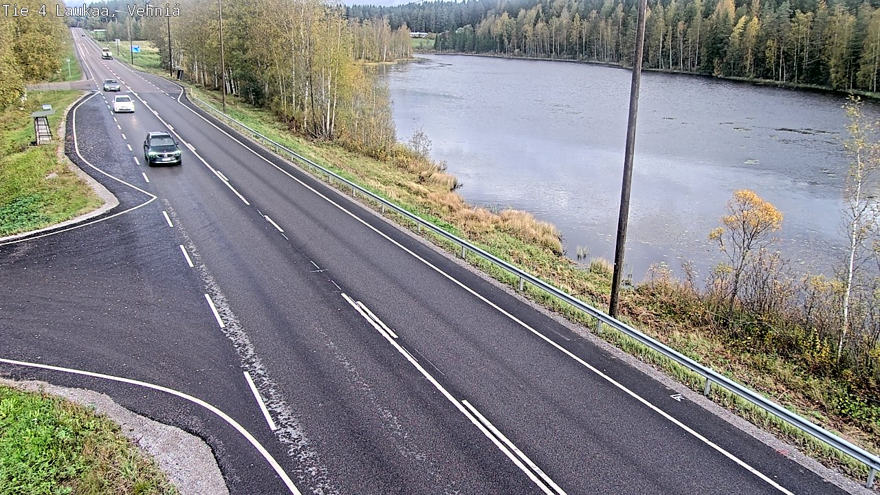 Weather Camera Image Road 4  Laukaa, Vehniä, Laukaa, Keski-Suomi