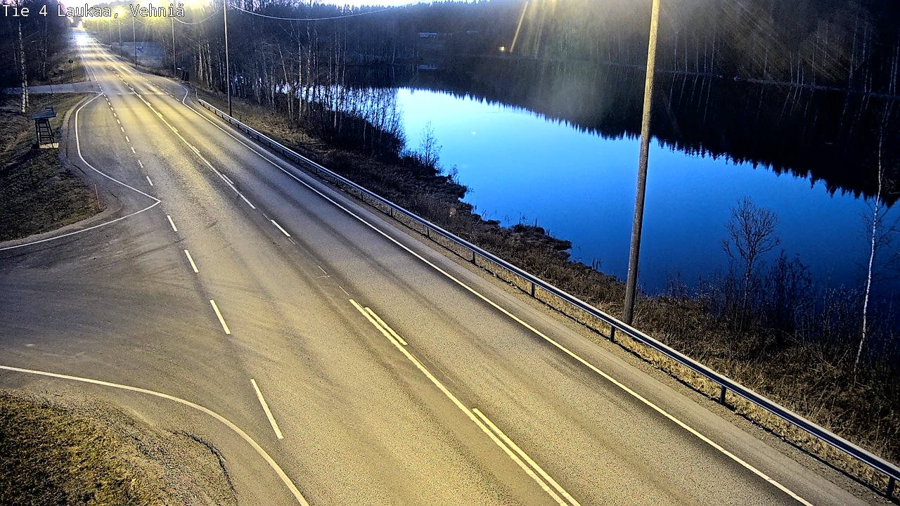 Weather Camera Image Road 4  Laukaa, Vehniä, Laukaa, Keski-Suomi