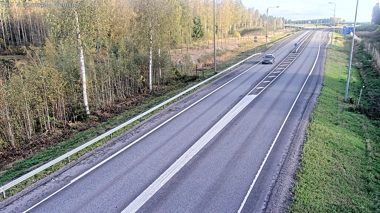 Kelikamerat Kuva Tie 4  Laukaa, Vehniä, Laukaa, Keski-Suomi