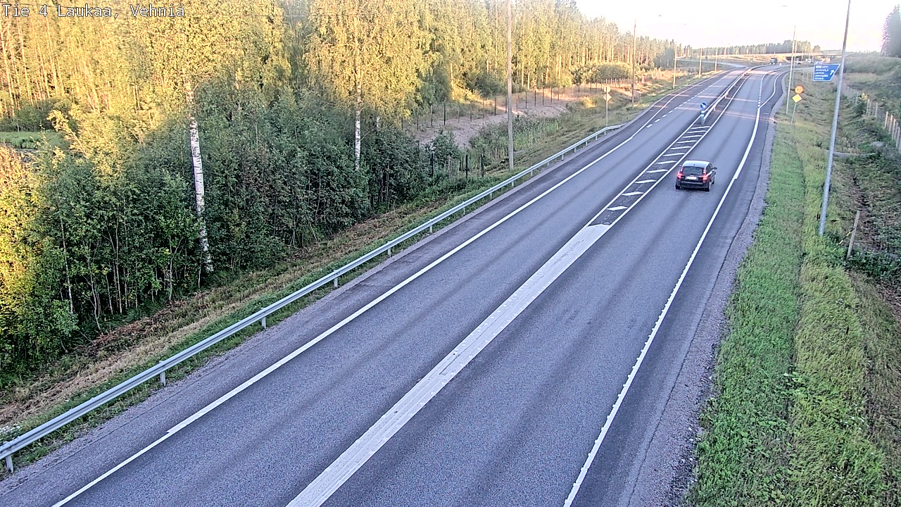 Kelikamerat Kuva Tie 4  Laukaa, Vehniä, Laukaa, Keski-Suomi