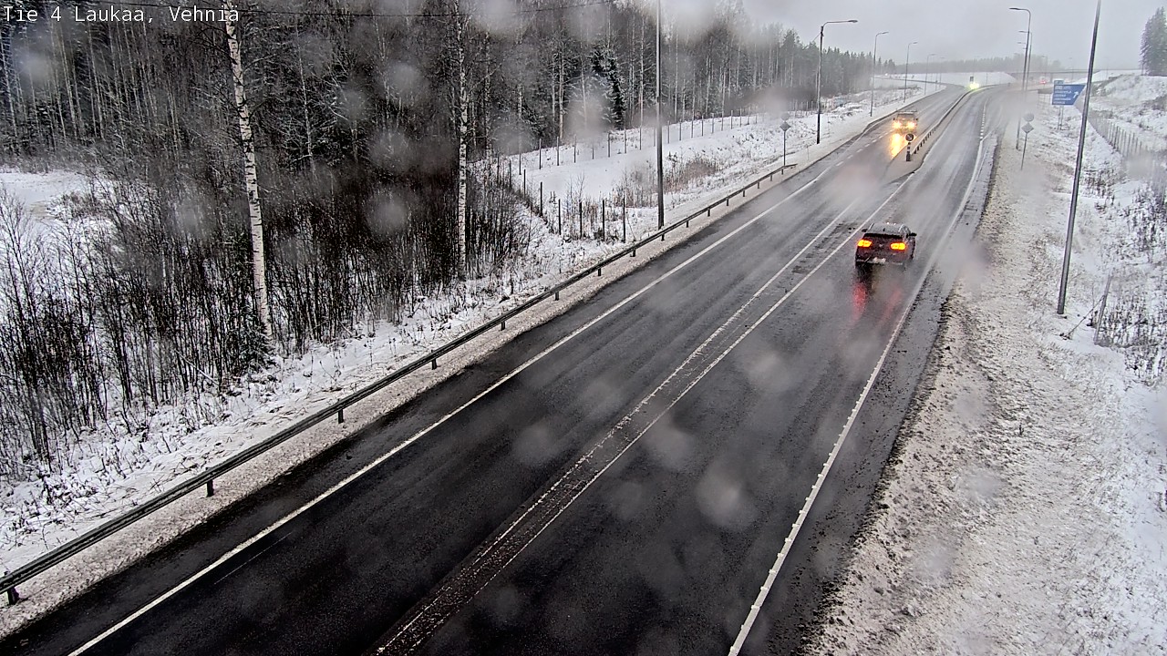 Weather Camera Image Väg 4  Laukaa, Vehniä, Laukaa, Keski-Suomi