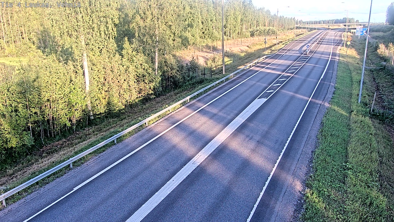Kelikamerat Kuva Tie 4  Laukaa, Vehniä, Laukaa, Keski-Suomi
