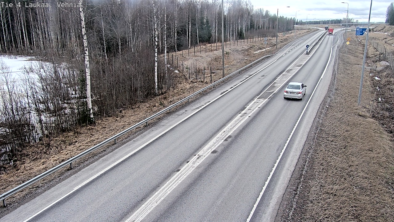 Weather Camera Image Väg 4  Laukaa, Vehniä, Laukaa, Keski-Suomi