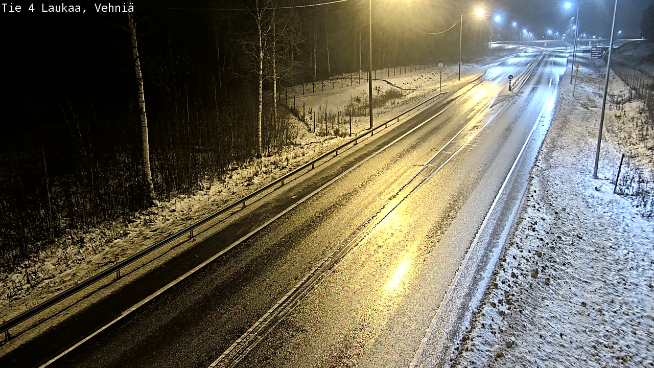 Weather Camera Image Väg 4  Laukaa, Vehniä, Laukaa, Keski-Suomi