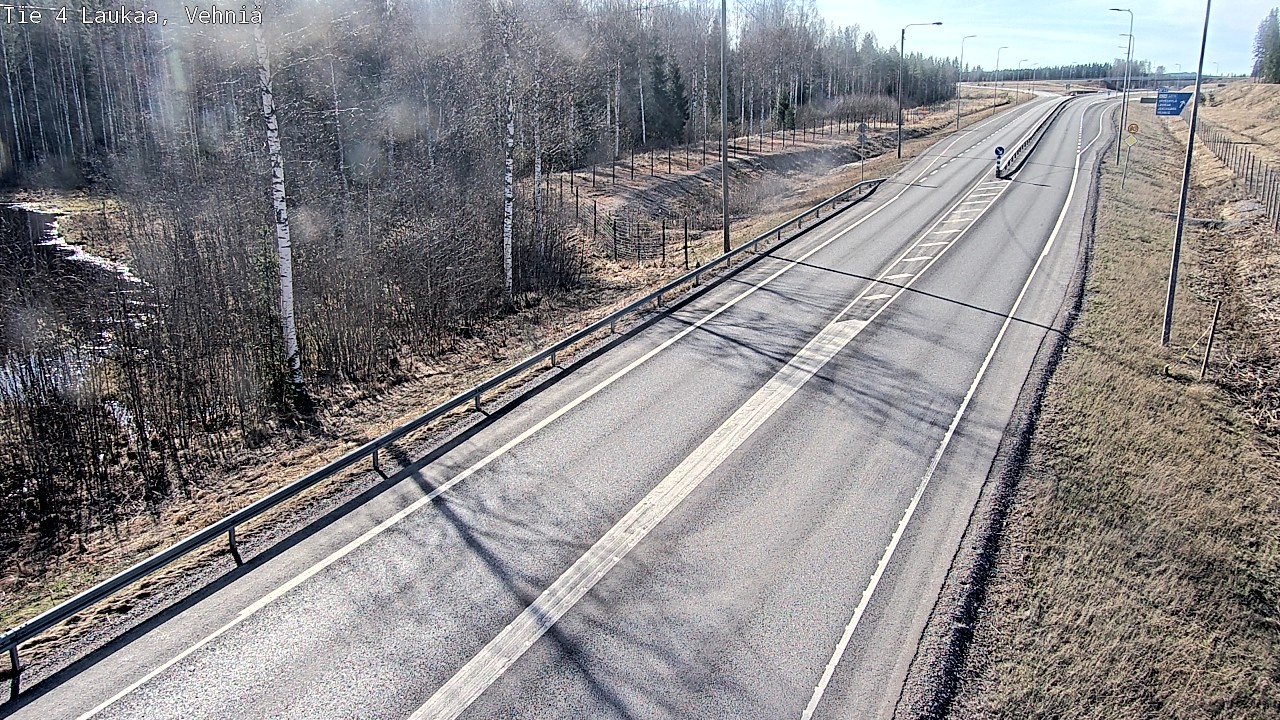 Weather Camera Image Väg 4  Laukaa, Vehniä, Laukaa, Keski-Suomi