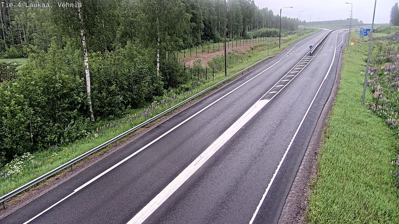 Kelikamerat Kuva Tie 4  Laukaa, Vehniä, Laukaa, Keski-Suomi