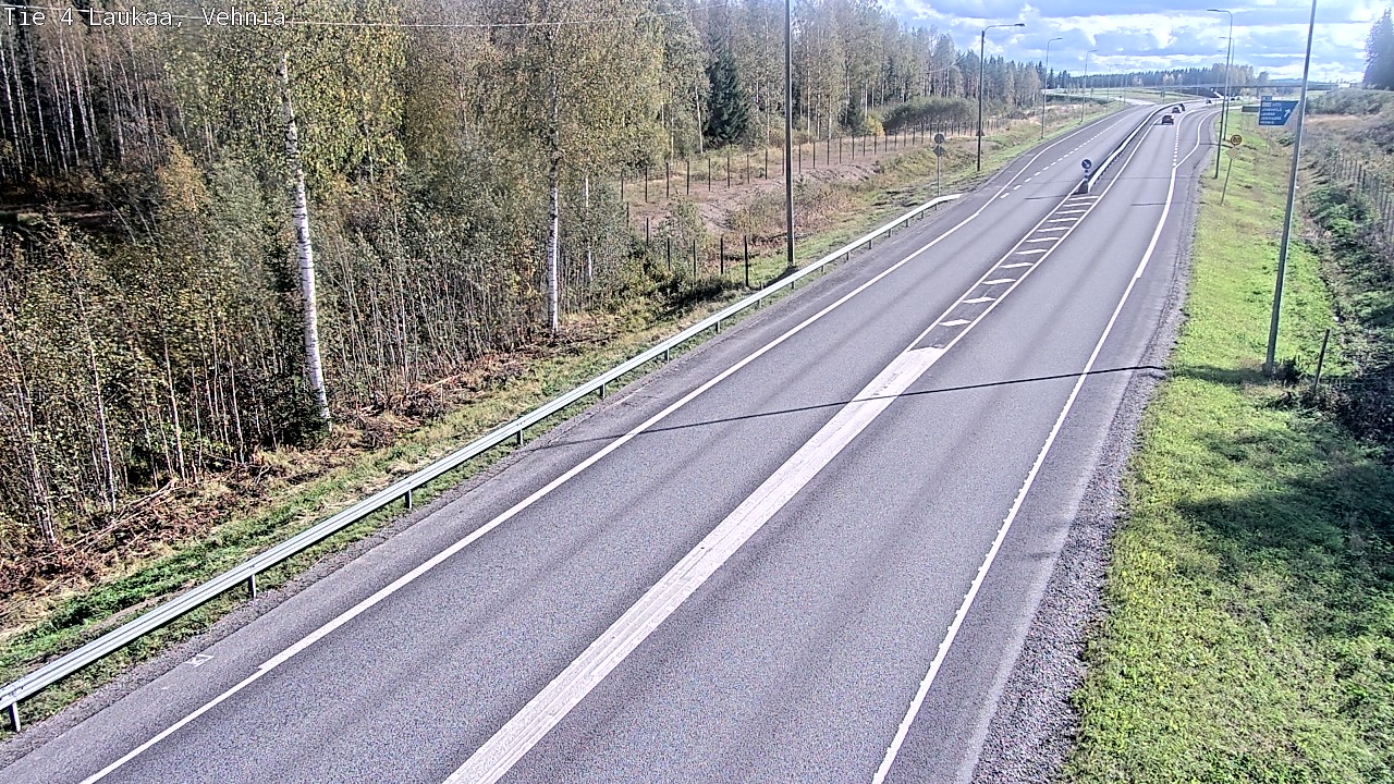 Kelikamerat Kuva Tie 4  Laukaa, Vehniä, Laukaa, Keski-Suomi