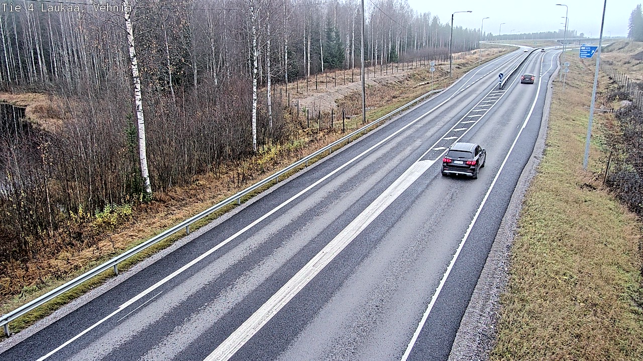 Kelikamerat Kuva Tie 4  Laukaa, Vehniä, Laukaa, Keski-Suomi