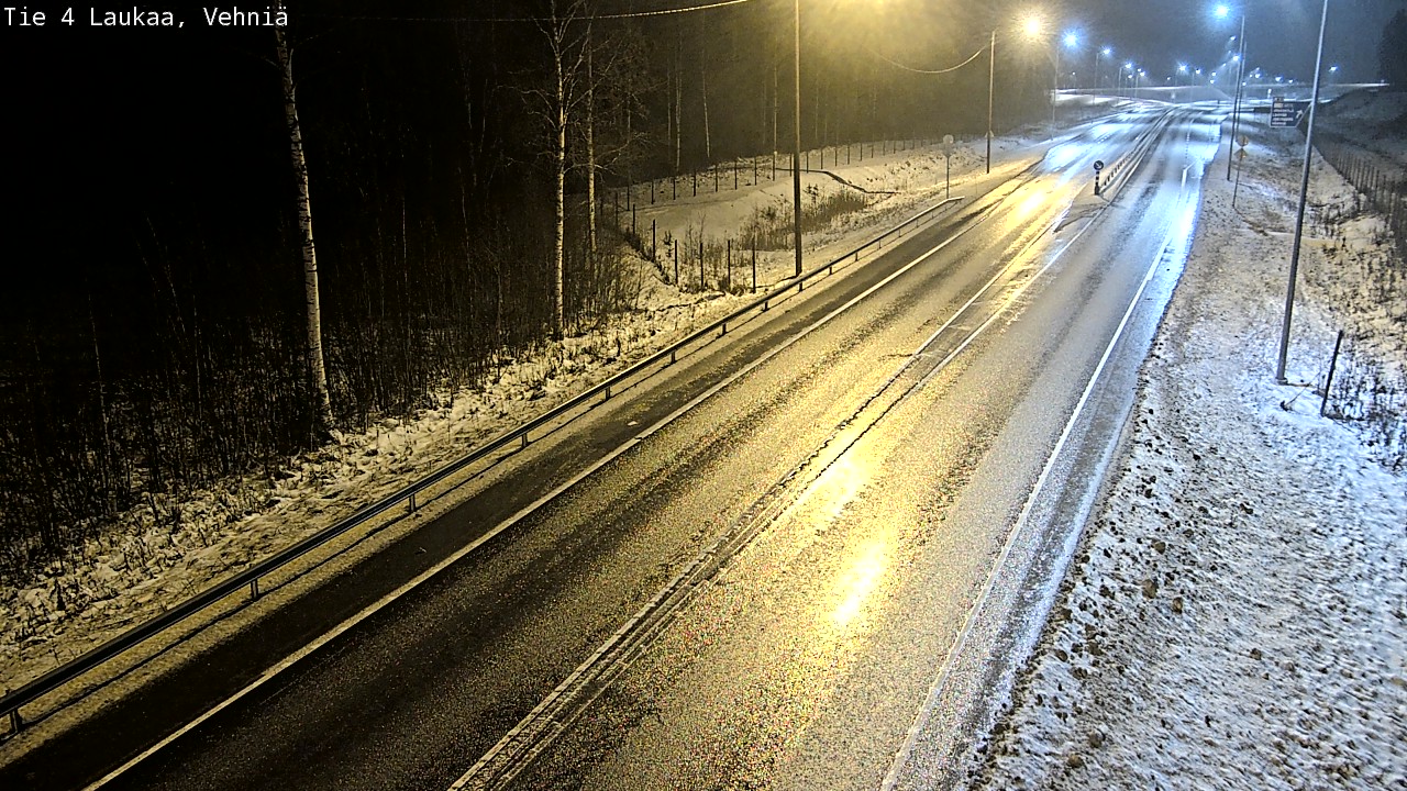 Weather Camera Image Väg 4  Laukaa, Vehniä, Laukaa, Keski-Suomi