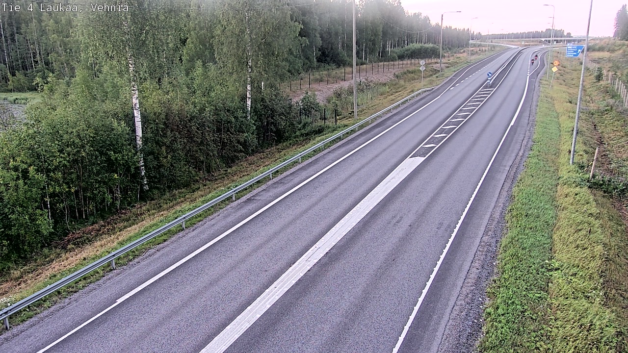 Kelikamerat Kuva Tie 4  Laukaa, Vehniä, Laukaa, Keski-Suomi