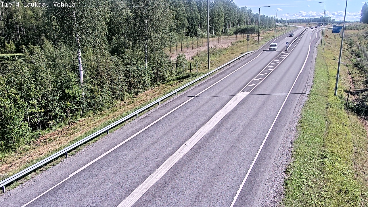 Kelikamerat Kuva Tie 4  Laukaa, Vehniä, Laukaa, Keski-Suomi