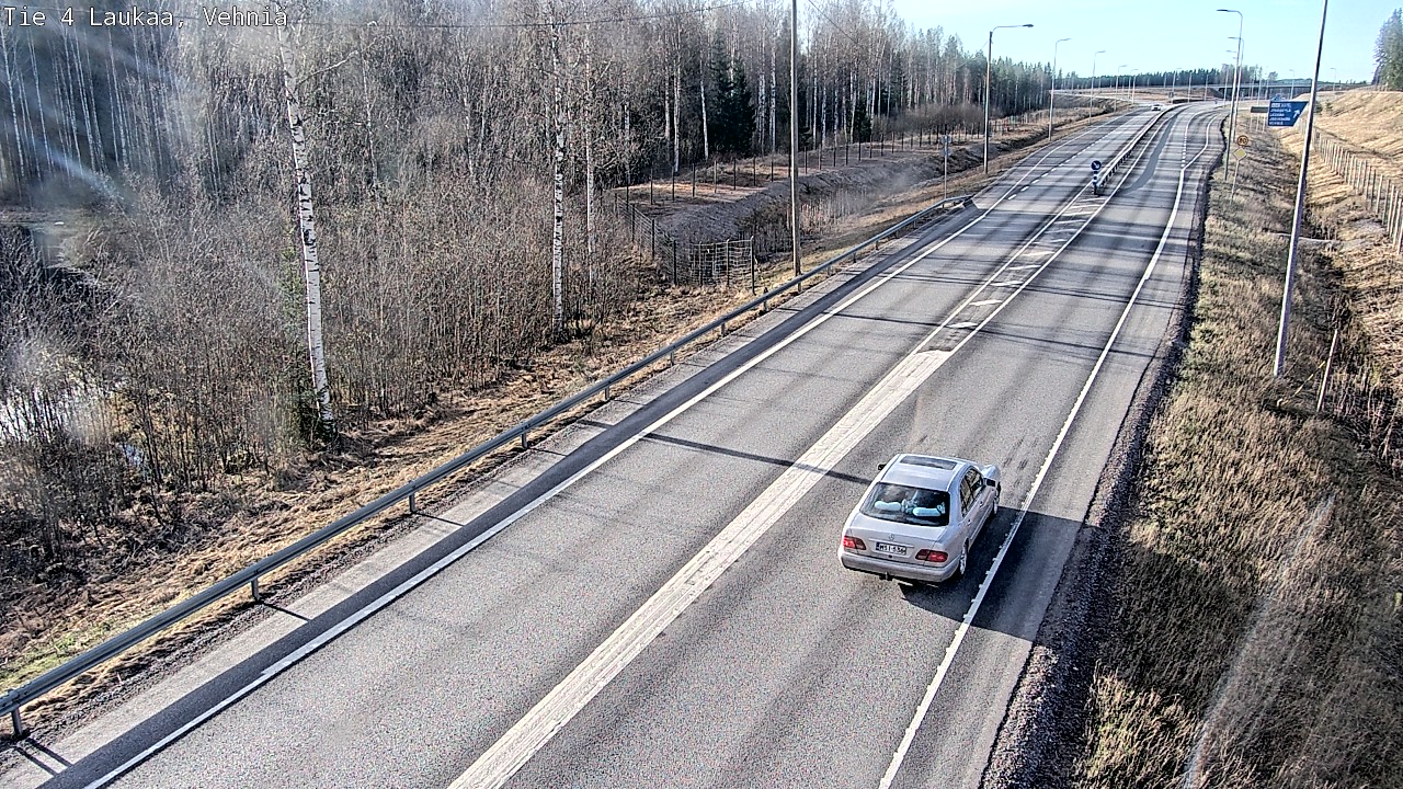 Kelikamerat Kuva Tie 4  Laukaa, Vehniä, Laukaa, Keski-Suomi