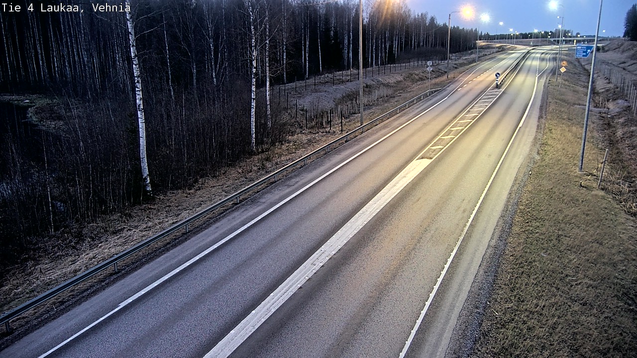 Weather Camera Image Road 4  Laukaa, Vehniä, Laukaa, Keski-Suomi