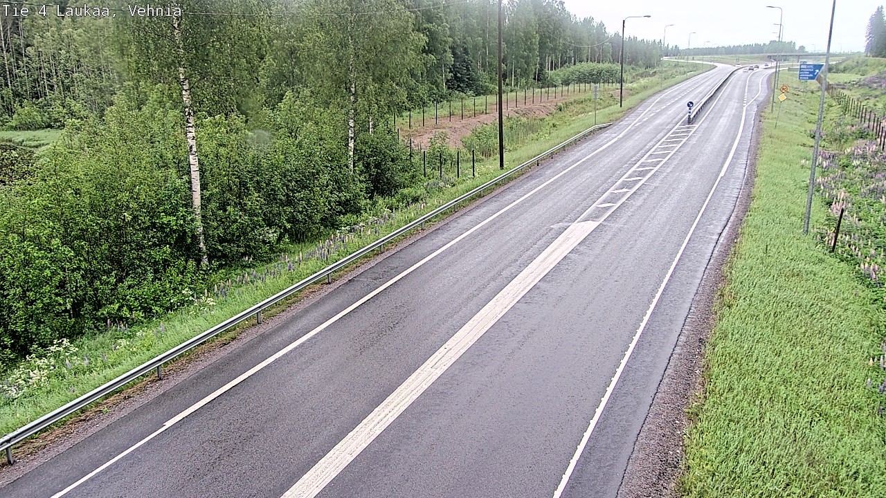 Weather Camera Image Väg 4 Laukaa, Vehniä, Laukaa, Keski-Suomi