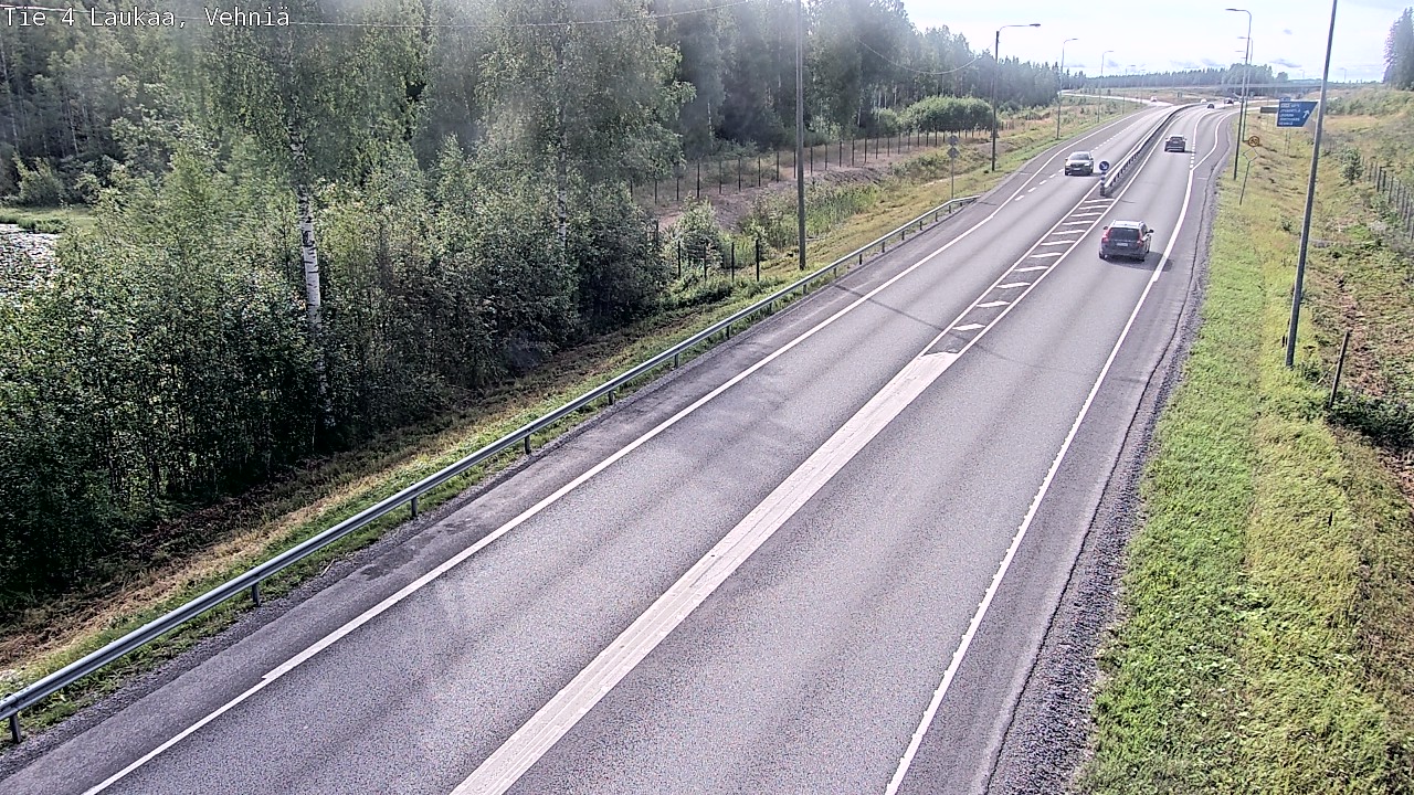 Kelikamerat Kuva Tie 4  Laukaa, Vehniä, Laukaa, Keski-Suomi