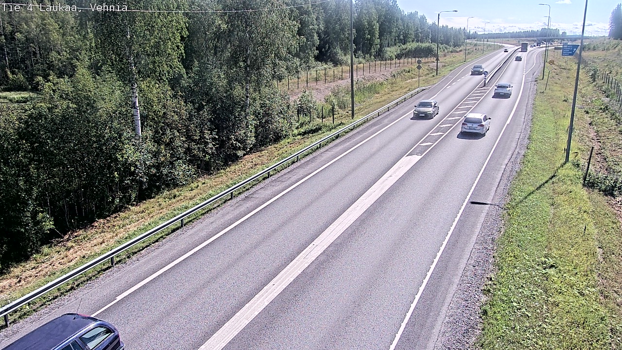 Kelikamerat Kuva Tie 4  Laukaa, Vehniä, Laukaa, Keski-Suomi