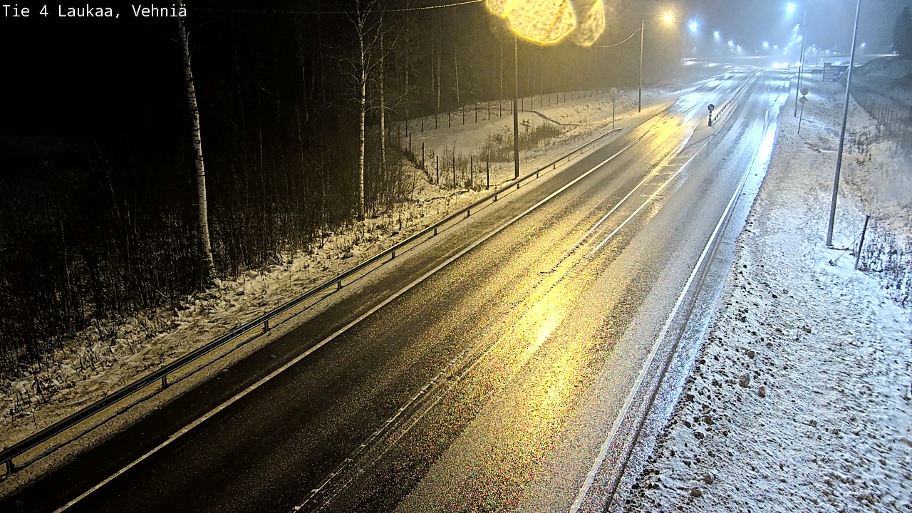 Weather Camera Image Väg 4  Laukaa, Vehniä, Laukaa, Keski-Suomi