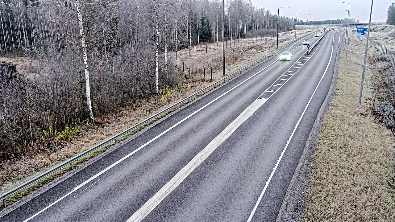 Kelikamerat Kuva Tie 4  Laukaa, Vehniä, Laukaa, Keski-Suomi