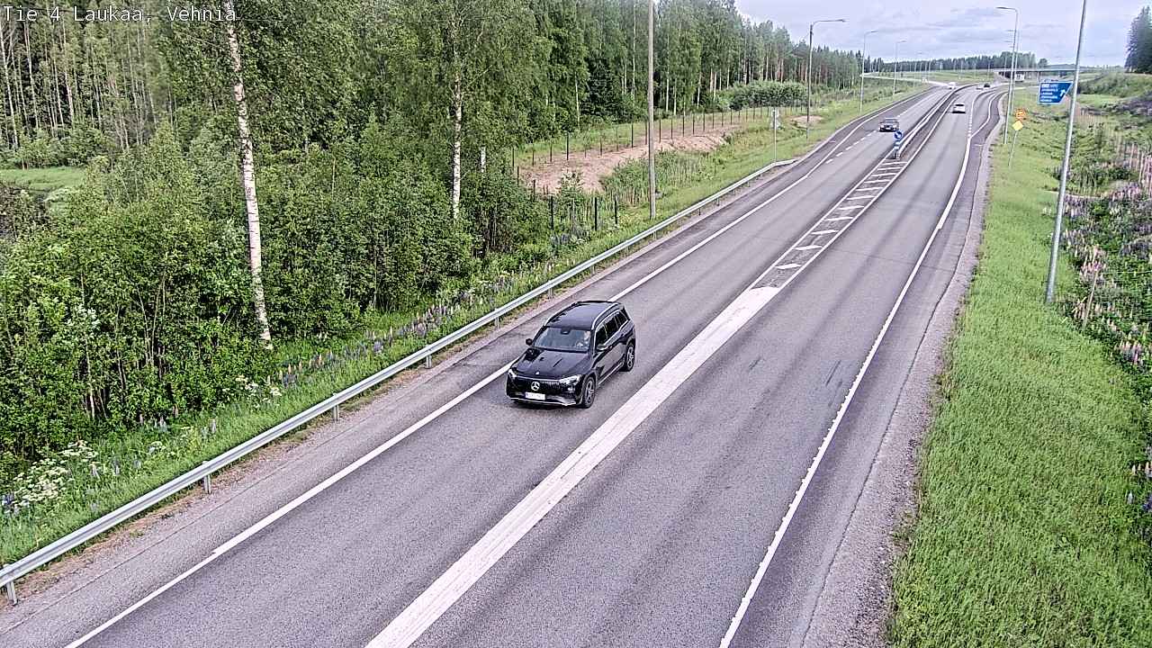 Kelikamerat Kuva Tie 4  Laukaa, Vehniä, Laukaa, Keski-Suomi