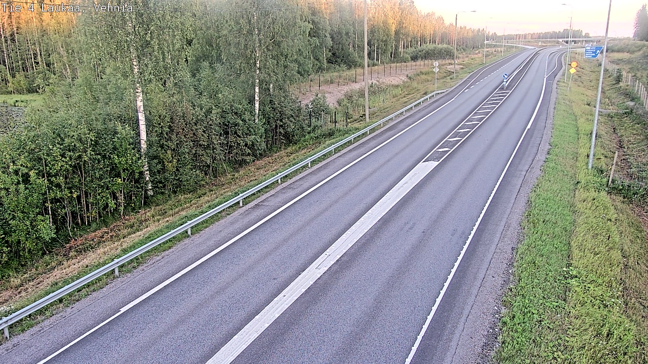 Kelikamerat Kuva Tie 4  Laukaa, Vehniä, Laukaa, Keski-Suomi