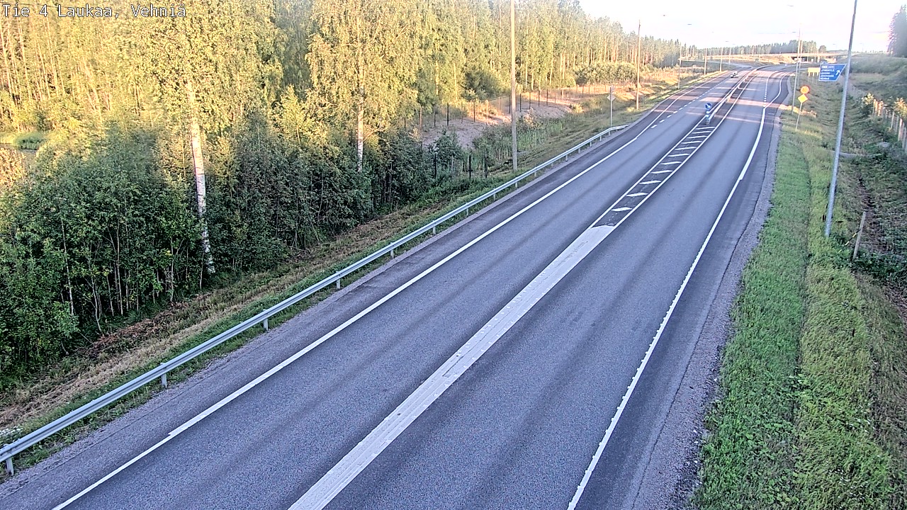 Kelikamerat Kuva Tie 4  Laukaa, Vehniä, Laukaa, Keski-Suomi