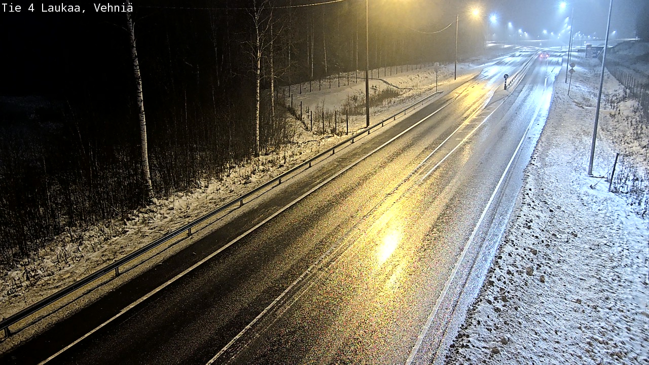 Weather Camera Image Väg 4  Laukaa, Vehniä, Laukaa, Keski-Suomi