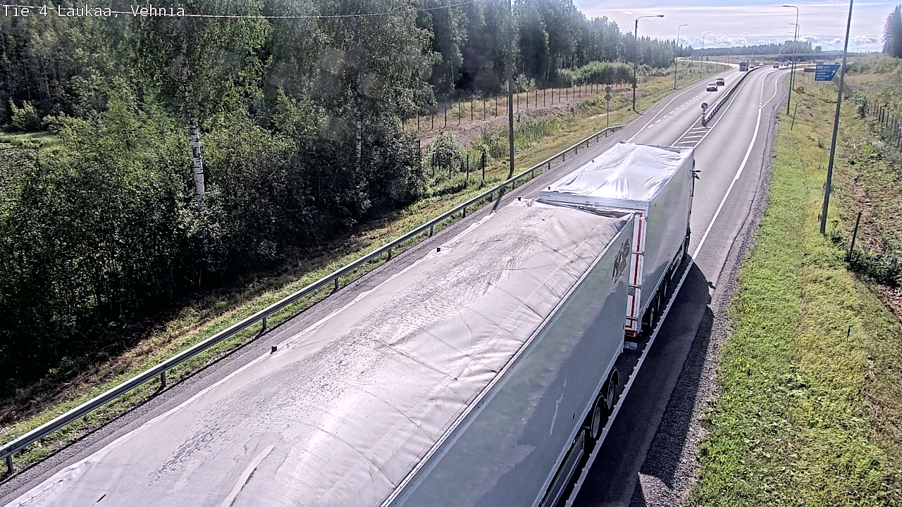 Kelikamerat Kuva Tie 4  Laukaa, Vehniä, Laukaa, Keski-Suomi