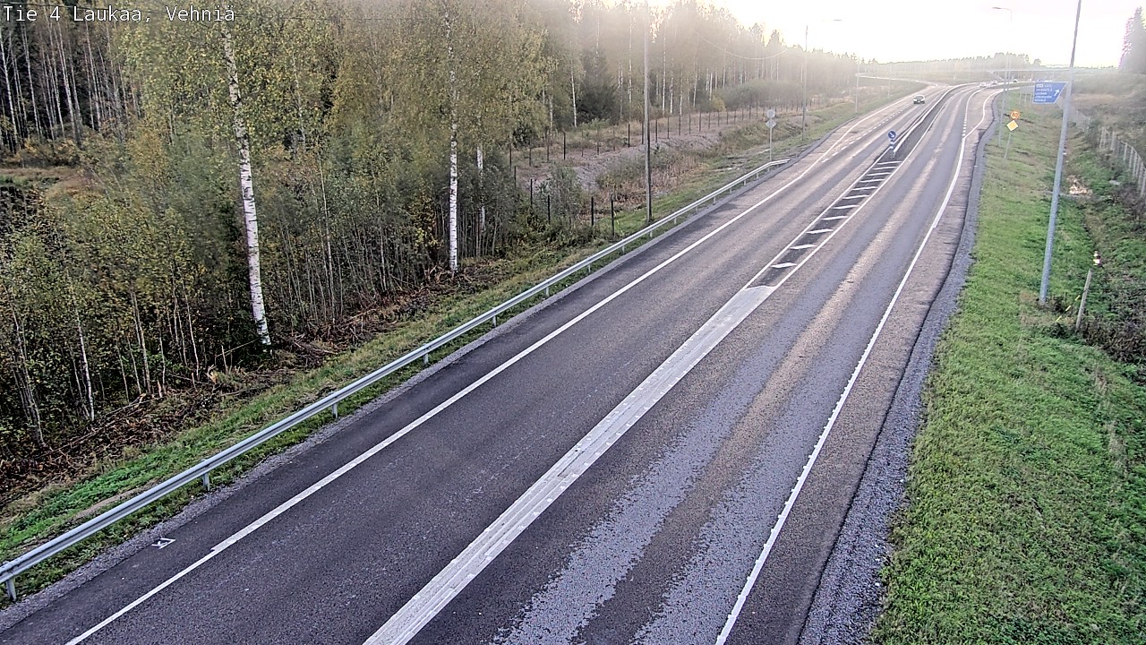 Kelikamerat Kuva Tie 4  Laukaa, Vehniä, Laukaa, Keski-Suomi