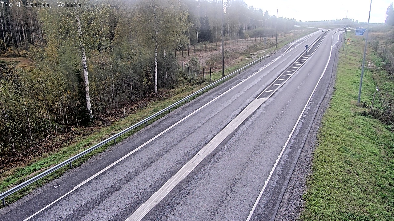 Kelikamerat Kuva Tie 4  Laukaa, Vehniä, Laukaa, Keski-Suomi