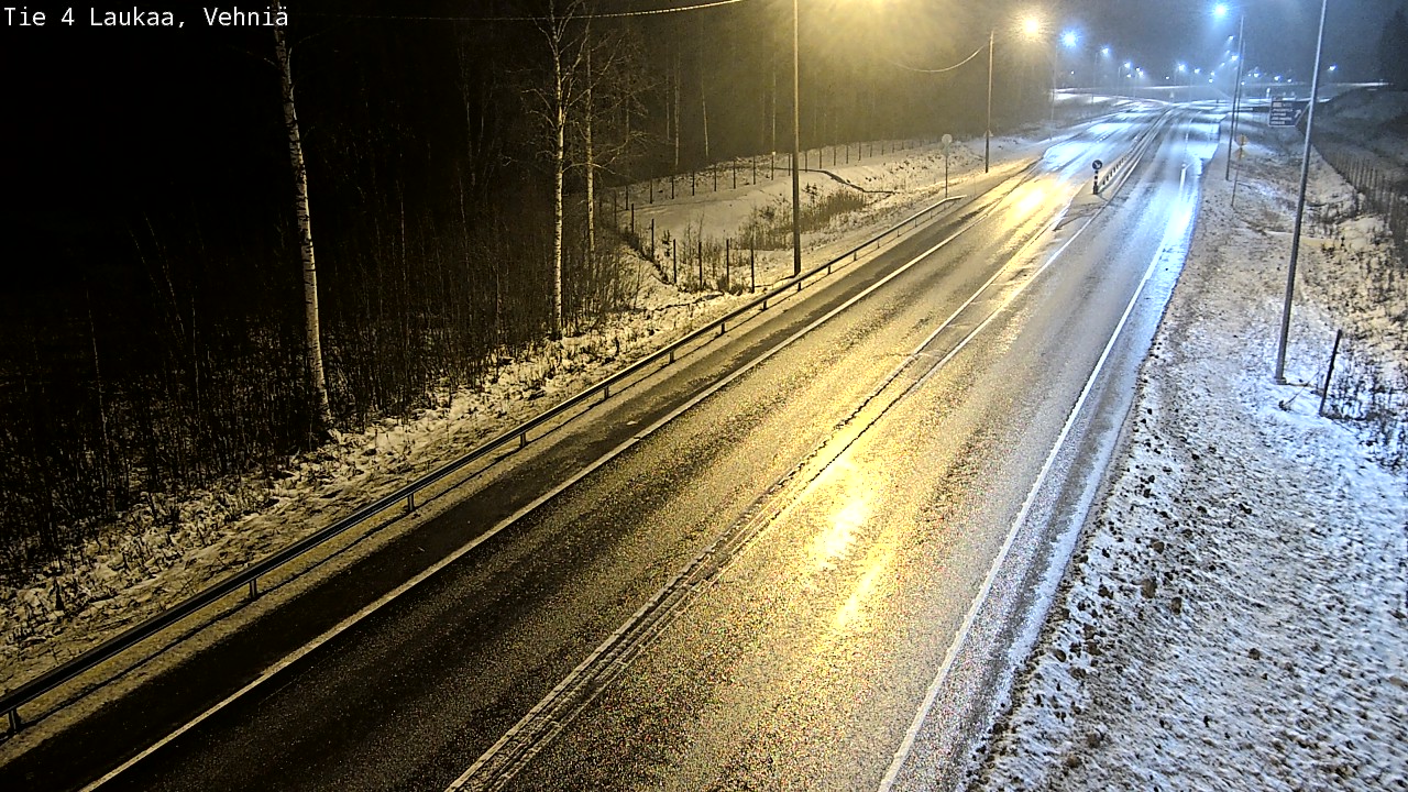 Weather Camera Image Väg 4  Laukaa, Vehniä, Laukaa, Keski-Suomi
