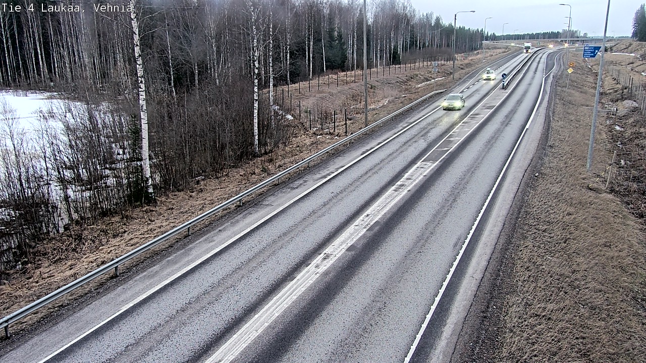 Weather Camera Image Väg 4  Laukaa, Vehniä, Laukaa, Keski-Suomi