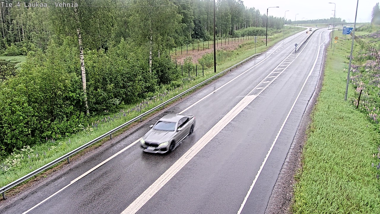 Kelikamerat Kuva Tie 4  Laukaa, Vehniä, Laukaa, Keski-Suomi