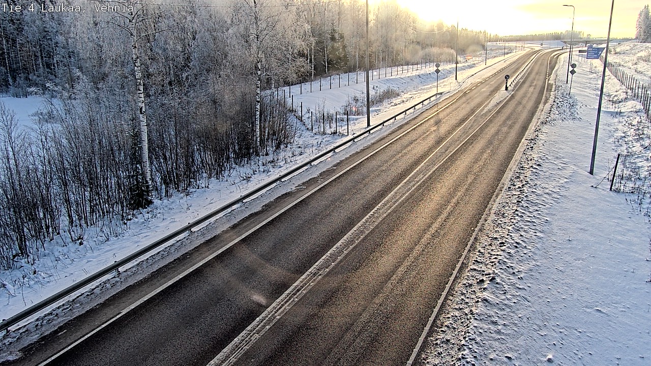Weather Camera Image Road 4  Laukaa, Vehniä, Laukaa, Keski-Suomi