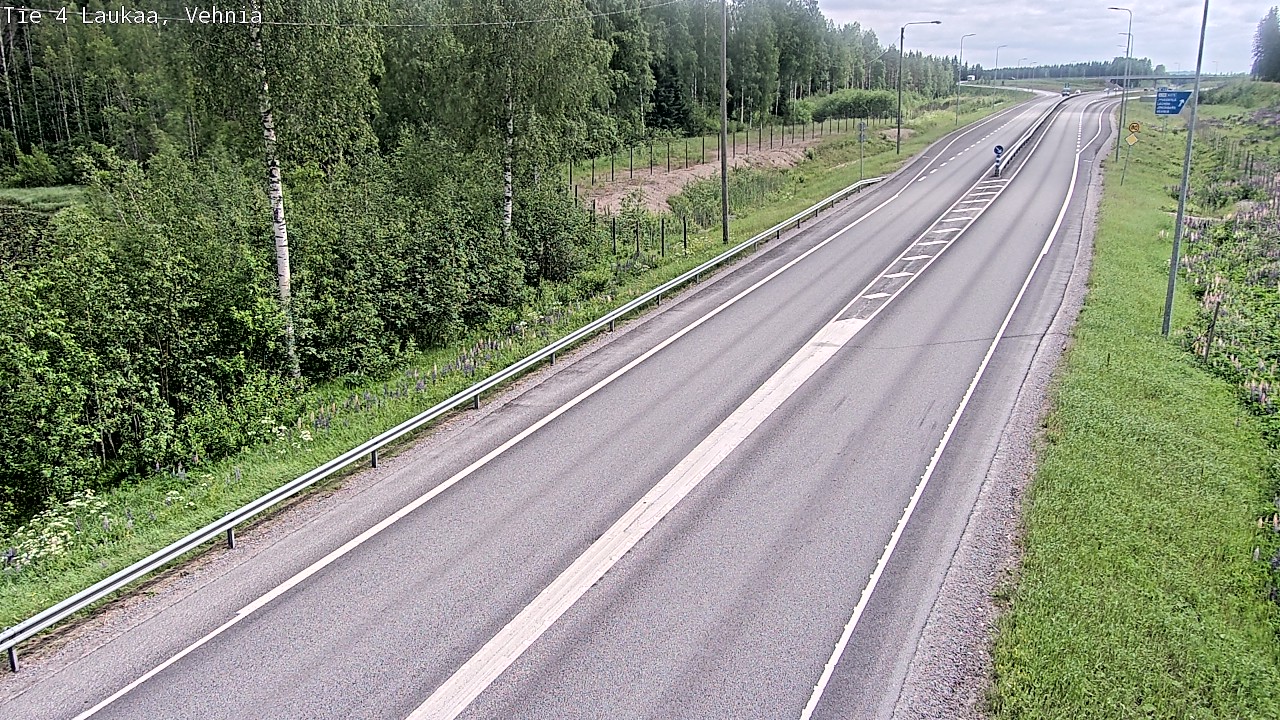 Kelikamerat Kuva Tie 4  Laukaa, Vehniä, Laukaa, Keski-Suomi