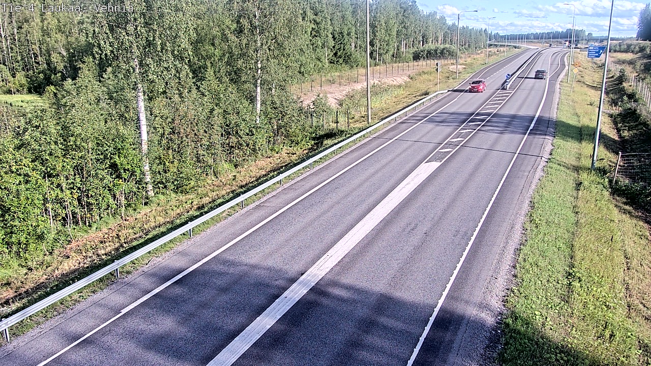 Kelikamerat Kuva Tie 4  Laukaa, Vehniä, Laukaa, Keski-Suomi