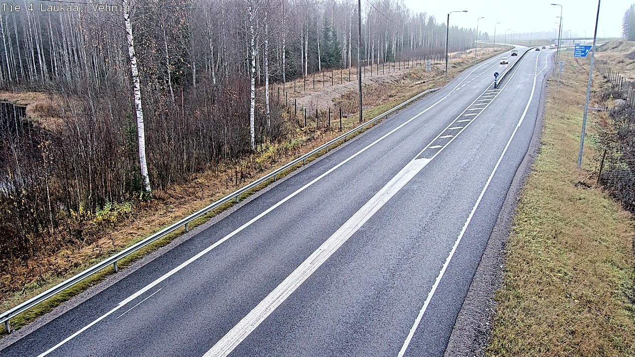 Kelikamerat Kuva Tie 4  Laukaa, Vehniä, Laukaa, Keski-Suomi