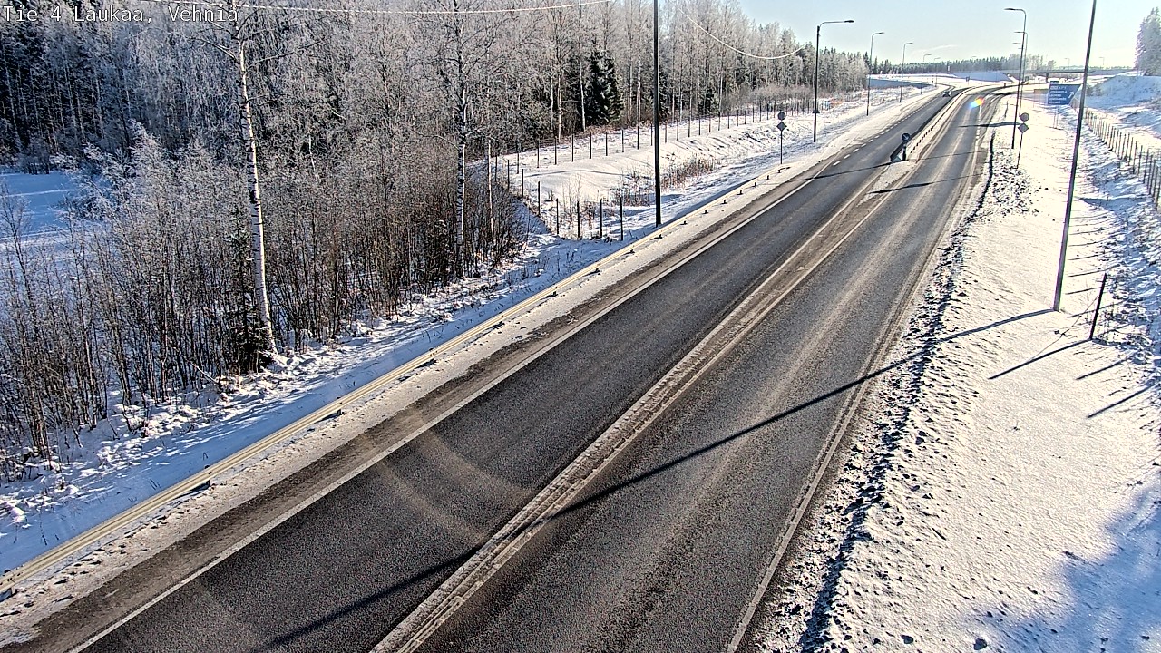 Weather Camera Image Road 4  Laukaa, Vehniä, Laukaa, Keski-Suomi